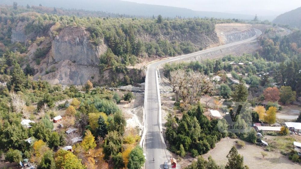 Avanza El Mejoramiento De La Ruta Al Parque Nacional Radal Siete Tazas