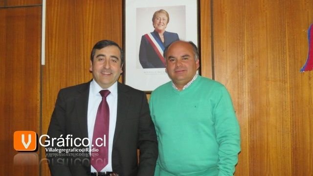Secretario Ministerial de Educación, Don Rigoberto Espinoza y el Alcalde de la Comuna de Retiro